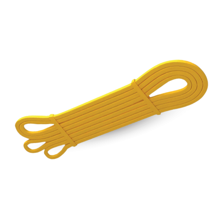 ยางยืดออกกำลังกาย HOMEFITTOOLS PULLUP 5-15 ปอนด์ สีเหลือง TPE